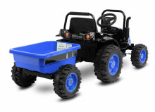 BATTERY RIDE-ON VEHICLE TRACTOR HECTOR BLUE