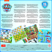 TREFL PAW PATROL Комплект настольных игр 15 в 1