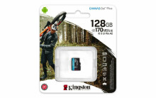 Kingston Technology Canvas Go! Plus 128 GB MicroSD UHS-I Class 10 atmiņas karte