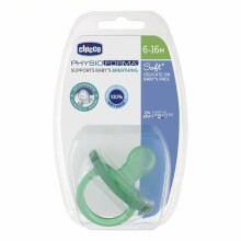 051908 PACIFIER PHYSIO SOFT SILICONE 6-16M 1 PCS GREEN / PURPLE