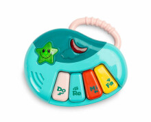 EDUCATIONAL TOY - MUSICAL PUSHER TURQUOISE