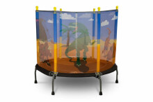 Toyz Children Trampoline Art.169642 Dino Складной батут с защитной сеткой