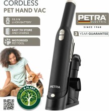 Petra PF01111VDE Hand Vac Pet Plus