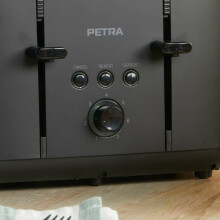 Petra PT5565MBLKVDE 4-Slice Toaster