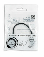 Gembird A-OTG-CMAF2-01 USB-кабель 0,2 м USB C USB A Черный