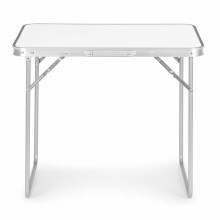 Стол туристический, стол для пикника, складной верх, 80х60 см, белый