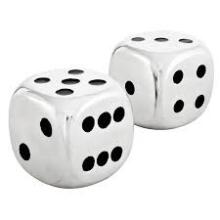 Toi Toys Cube Art.172303  Spēles kauliņi 1,6 cm, 1 gab.