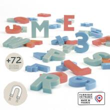 Smoby Magnetic Letters & Numbers Art.430108S Магнитные буквы 72 шт