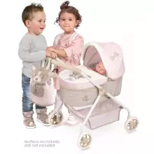 DeCuevas Toys Didi Art.85043 Кукольная коляска с люлькой