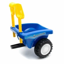 45785/658T RIDE-ON TOY TRACTOR WITH TRAILER YELLOW