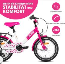 Royal Baby Kids Bike Wheels Collas 12'  Art.17841 Pink Детский двухколесный велосипед с дополнительными колёсиками