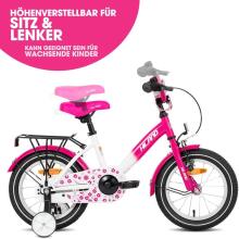 Royal Baby Kids Bike Wheels Collas 12'  Art.17841 Pink Детский двухколесный велосипед с дополнительными колёсиками