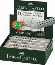 Ластик Faber-Castell Triangular Grip 2001, серый