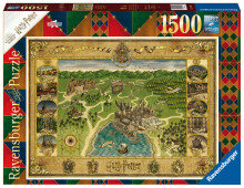 "RAVENSBURGER puzle ""C?kk?rpas karte"", 1500 gab.,16599"