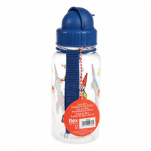 Space Age clear Kids Water Bottle, Rex London