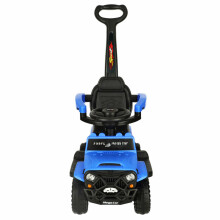 Ikonka Art.KX4412_1 Off-road car push ride with sound and lights blue
