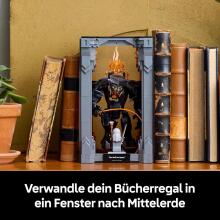 Lego Icons The Lord of the Rings Art.10367 Подставка для книг в виде Балрога — украшение для книжной полки своими руками с мини-фигуркой