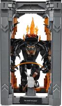Lego Icons The Lord of the Rings Art.10367 Подставка для книг в виде Балрога — украшение для книжной полки своими руками с мини-фигуркой