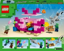 21247 LEGO® Minecraft™ Aksolotla namiņš