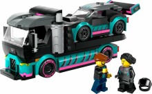 60406 LEGO® City Sacīkšu Auto Un Auto Pārvadātājs