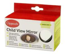 Clippasafe Clear View Baby Mirror Art.CLI021511 Bērnu novērošanas spogulis mašīnā