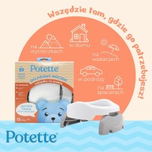 2-in-1 Potette Value Pack White/Gray, Potette