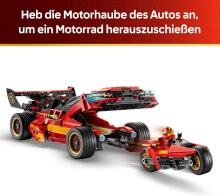 Lego Ninjago Art.71867 Konstruktors sacīkšu automašīna ar figūram,691 gab