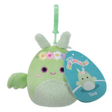 SQUISHMALLOWS W19 Clip-on plush toy, 8 cm