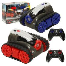 Bebe Basic Art.KX3671 R/C Big Set for 2 players Remote Controlled Tank REVOLT TG1004T Battle Tanks Laser Duel 2.4GHz LED Sound Effects Off-Road