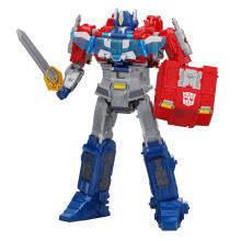 TRANSFORMERS MV8 figure power flip optimus prime 25 cm