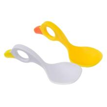 I CAN Duck/Swan Yellow/White spoon 2pcs.