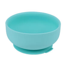 Little Eater Art.bowl04 Mint Green Силиконовая прилипающая миска