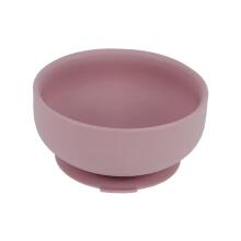 Little Eater Art.bowl01 Pink silikoninis prilimpantis dubenėlis