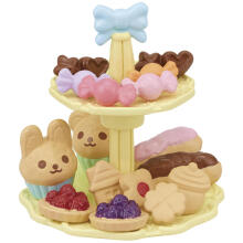 SYLVANIAN FAMILIES Rotaļu komplekts Saldumu ballīte