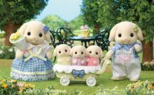 SYLVANIAN FAMILIES Gėlių triušiukų šeimynėlė