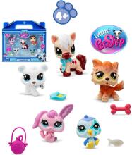 Littlest Pet Shop Winter Besties kolekcionāru komplekts – 5 dzīvnieku figūriņas un aksesuāri Art. BF00573