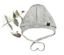 La Bebe No Hat Art.184038 Grey cotton Babies` hat