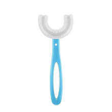 Bebe Basic Kids U-Shaped Toothbrush Art.Y5002 Col.Blue formos dantų šepetėlis