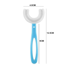 Bebe Basic Kids U-Shaped Toothbrush Art.Y5002 Col.Blue U-kujuline hambahari