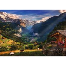 TREFL Premium Plus Puzzle Lauterbrunnen Valley, Switzerland, 1000 pcs