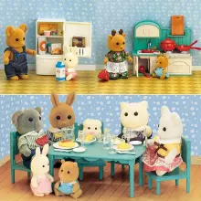 Stomble Family Toys Compatible with Sylvanian Families Art.184126 Кухонный гарнитур (совместимо с Sylvanian Families)