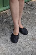 Bebe Basic Hip-Hop Gymnastics Shoes Art.SB120 Black Чешки гимнастические c кожанной подошвой