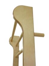 Climbing Rack Col.001 Wooden wall with bar 230x67x10 cm