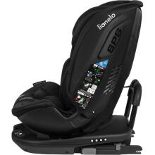 Lionelo Bastiaan RWF Isofix Art.184575 Black Carbon  automobilinė kėdutė 0-36 kg