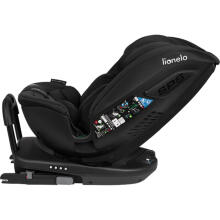 Lionelo Bastiaan RWF Isofix Art.184575 Black Carbon  automobilinė kėdutė 0-36 kg