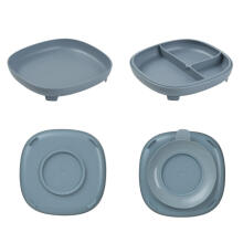 Plate with suction cup 2in1, ocean, b.box