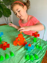 MAGNA-TILES Магнитный конструктор Magna Qubix, 29 деталей