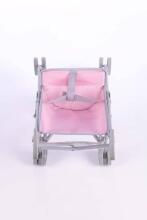 Doll Stroller Lily Art.9302 SWEET PINK and GREY Leļļu rati