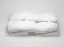 Basic CS Lline Care & Support Sleep Again Pillow System Surgery Art.184928 White Set: Multifunctional special U-shaped pillow + anatomical pillows after surgical interventions and promotes re