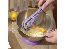 ViceVersa Kogel Mogel Bowl + Whisk Set violet 16242